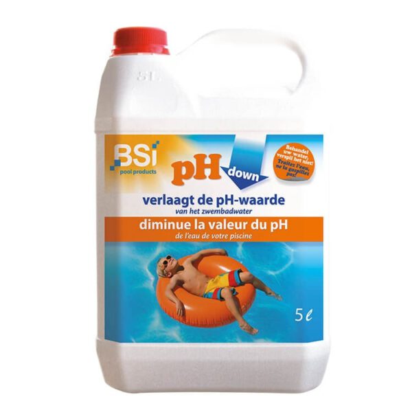 BSI pH-min Vloeistof 5 Liter